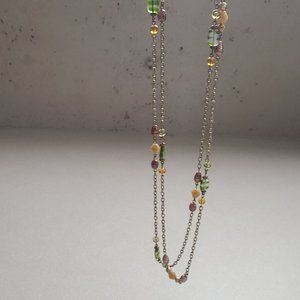 Multi-Color Beaded Fashion Necklace